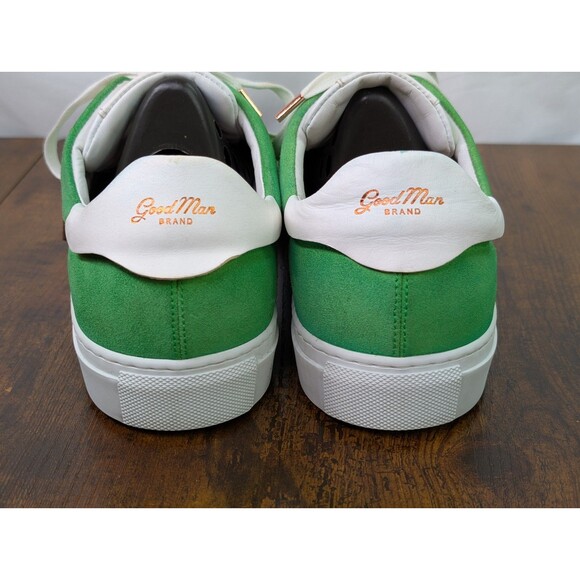 Good Man Brand Legend Low Top Sneakers Green Suede Mens Size US 11 Italy main image 7
